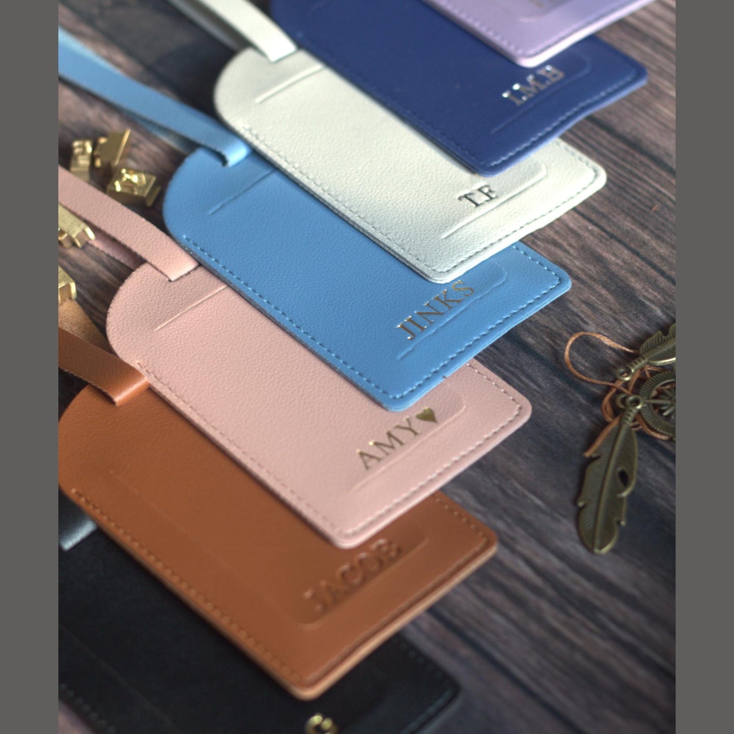 Passport Cover & Luggage Tag Travel Set
