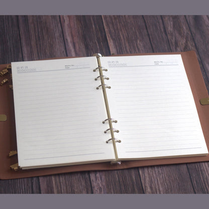 Leather Journal with Insert