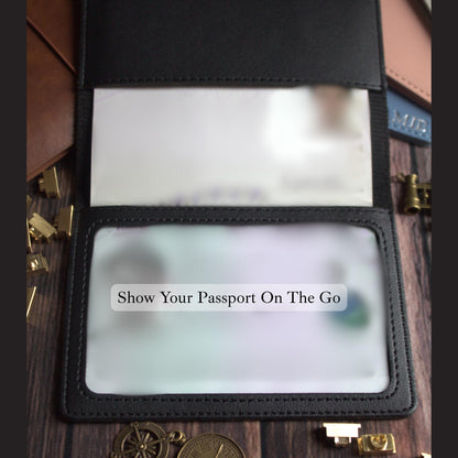 Passport Cover & Luggage Tag Travel Set