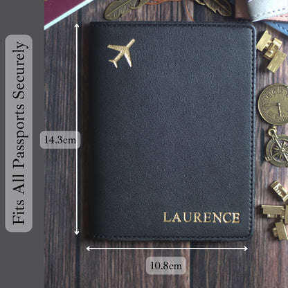 Passport Cover & Luggage Tag Travel Set