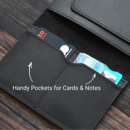Genuine Leather Passport Wallet